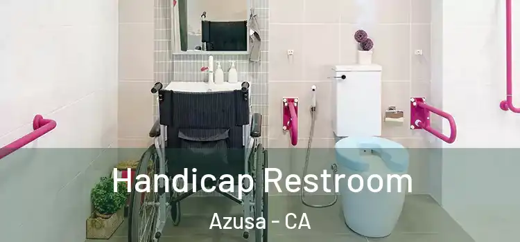 Handicap Restroom Azusa - CA