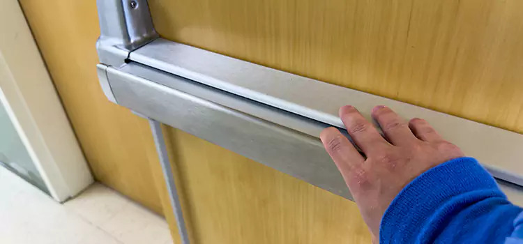 Installing a Push Bar on a Door Azusa